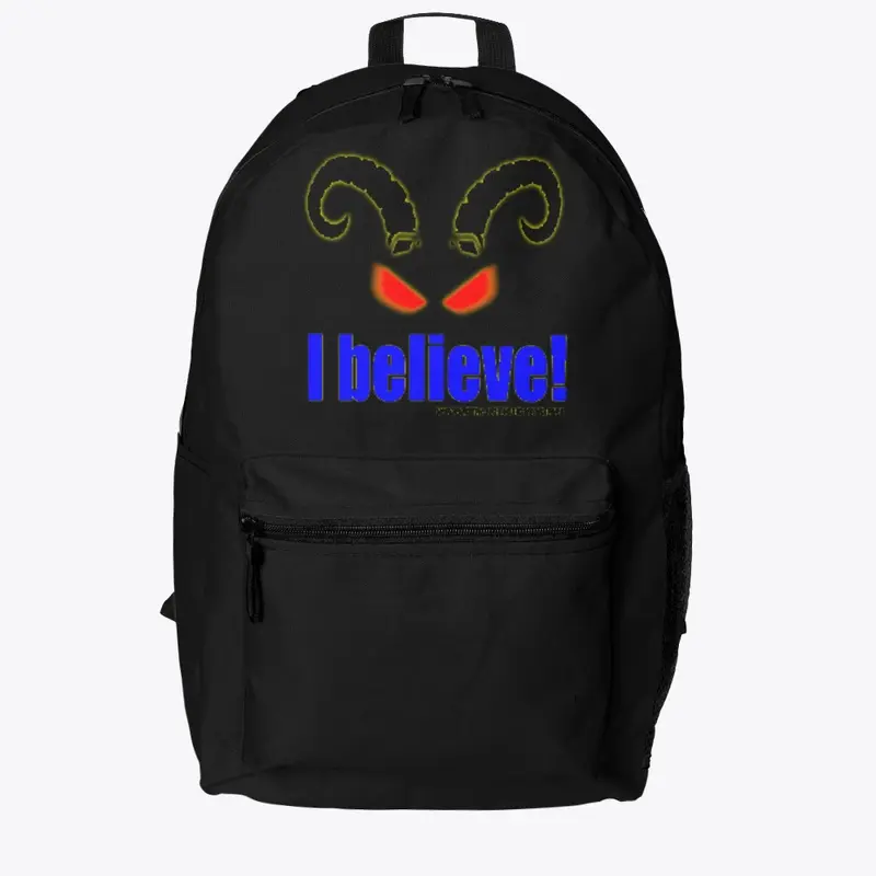 I Believe in Krampus backpack