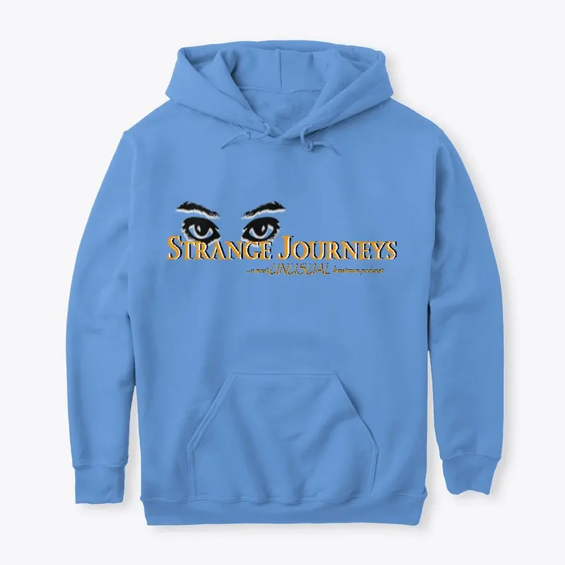 Strange Journeys logo hoodie