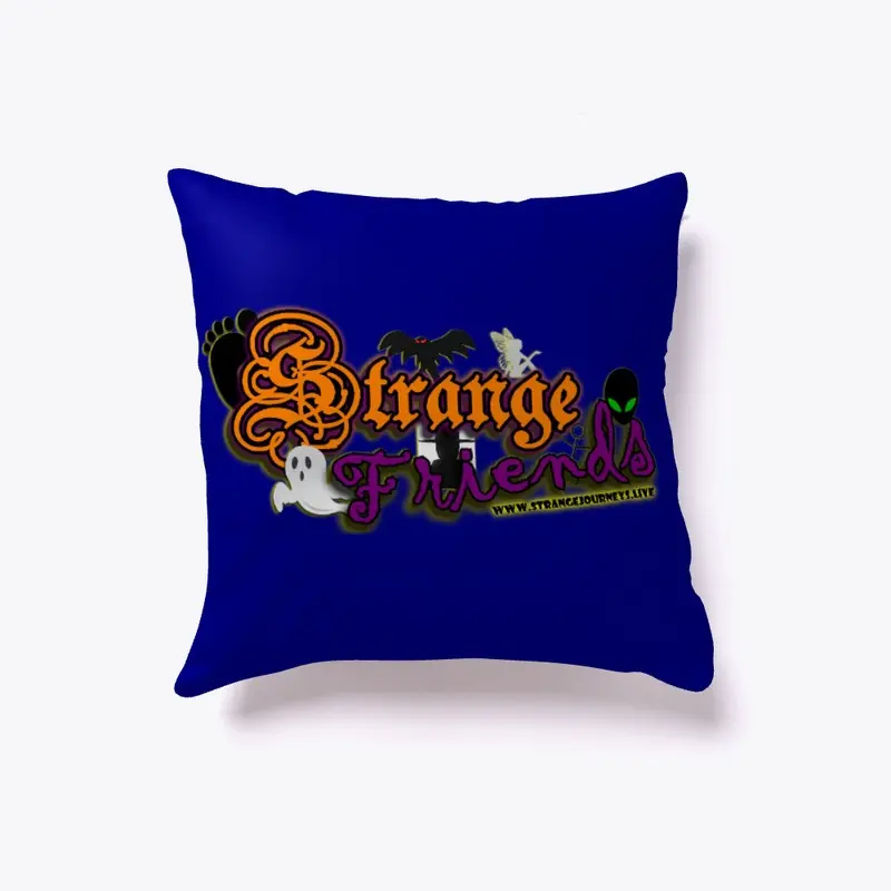 Strange Friends pillow